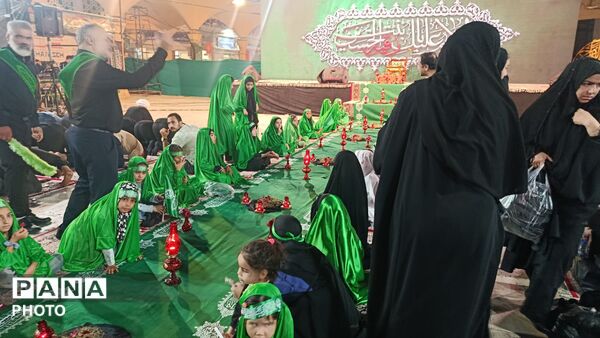 بزرگترین سفره توسل به حضرت رقیه(س) در قم