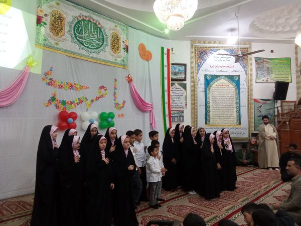 جشن نیمه شعبان در مسجد جامع شهر کندر