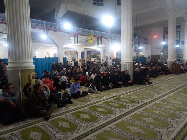 مراسم گرامیداشت شهادت سید حسن نصرالله در مسجد جامع آشخانه 