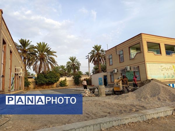 اجرای پروژه مهر در شهرستان حاجی آباد