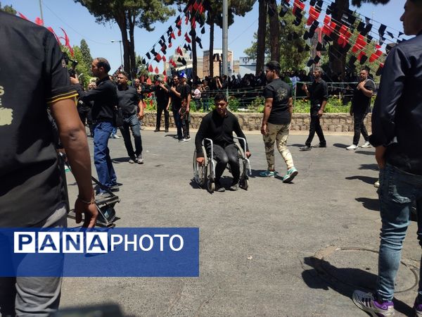 مراسم عزاداری عاشورای حسینی در شهرستان نیشابور 