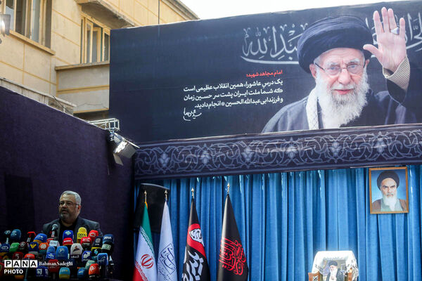 نشست خبری سخنگوی ستاد تشییع رهبر شهید