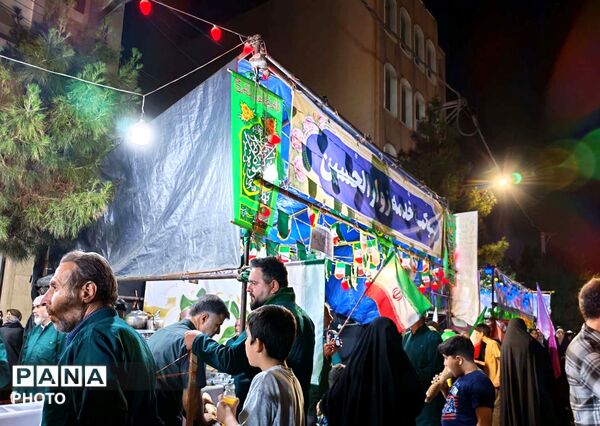 جلوه هایی از جشن غدیر در مواکب مردمی قم 