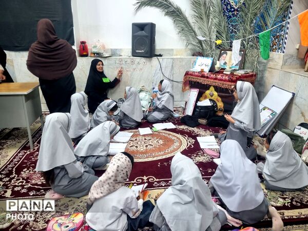 برپایی موکب های آموزشی در خلیل آباد