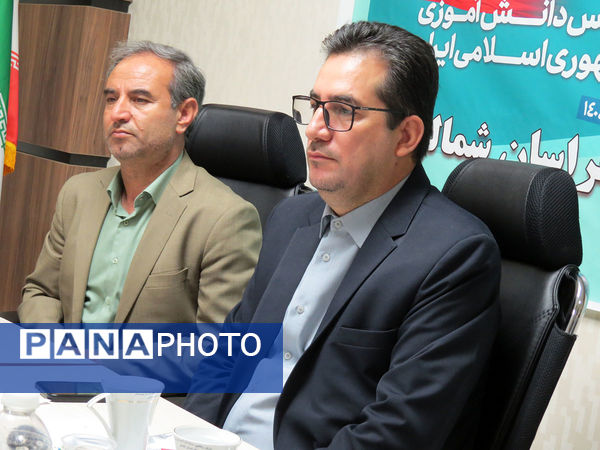 افتتاحیه دوازدهمین دوره مجلس دانش‌آموزی در استان خراسان شمالی 