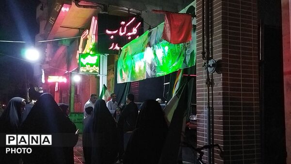موکب ایران جان در صد و یکمین شب از اجتماعات مردمی نیشابور 