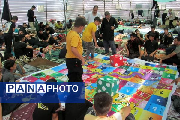 ازدحام پرشور زائران از شهرستان بیضا در کربلا معلی