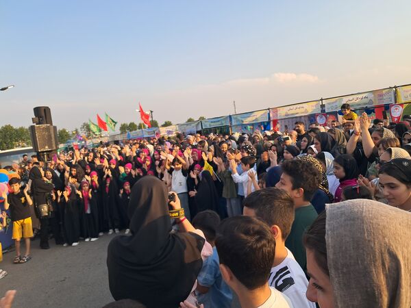 مهمانی پدرانه به‌مناسبت عید غدیر در قائمشهر