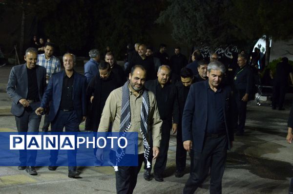 مراسم شب هشتم محرم در  هیئت فرهنگیان 