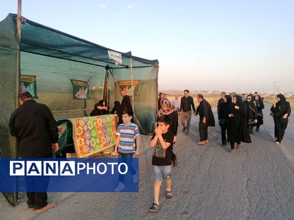 جاماندگان اربعین حسینی شهرستان شیروان