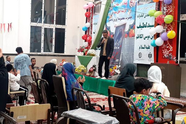 برگزاری جشن به مناسبت ولادت حضرت معصومه(س) در امام زاده لطیف نسیم‌شهر
