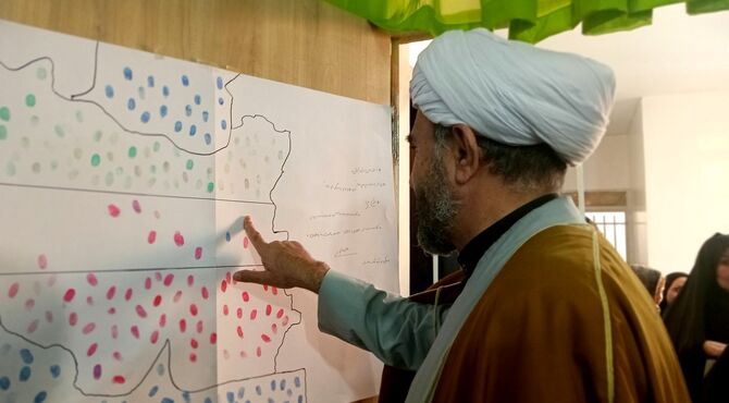طعم رمضان در افطاری به یادماندنی دانش‌آموزان آموزشگاه حجاب در درگزین