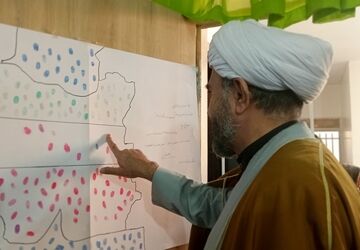طعم رمضان در افطاری به یادماندنی دانش‌آموزان آموزشگاه حجاب در درگزین