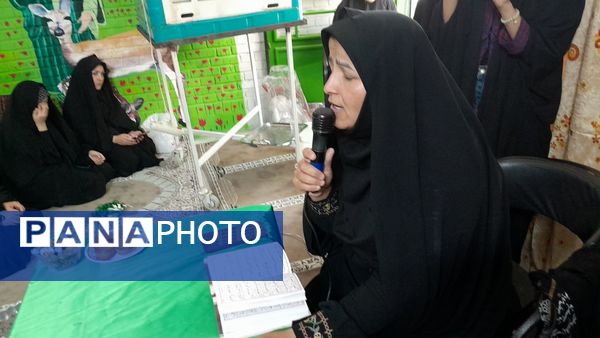 عزاداری دختران احلی من العسل به مناسبت شهادت حضرت رقیه(س)