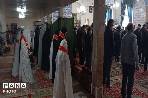 اقامه دومین نماز عبادی، سیاسی جمعه در ماه مبارک رمضان  شهر بار نیشابور 