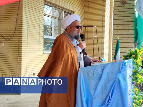 مراسم گرامیداشت هفته پدافند غیرعامل در دبیرستان عشایری شبانه‌روزی نسیبه