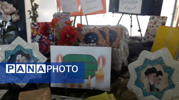 مراسم سوگواری شهید مجاهد سید حسن نصرالله در ناحیه ۷ مشهد