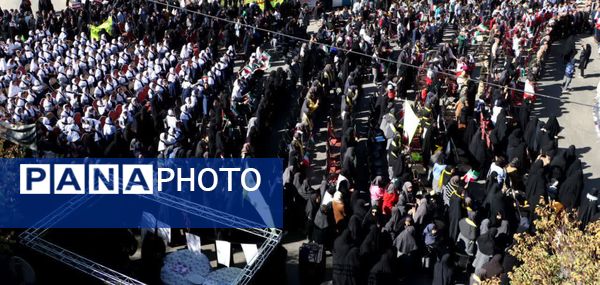 راهپیمایی با شکوه ۱۳ آبان ماه در شهرستان آباده