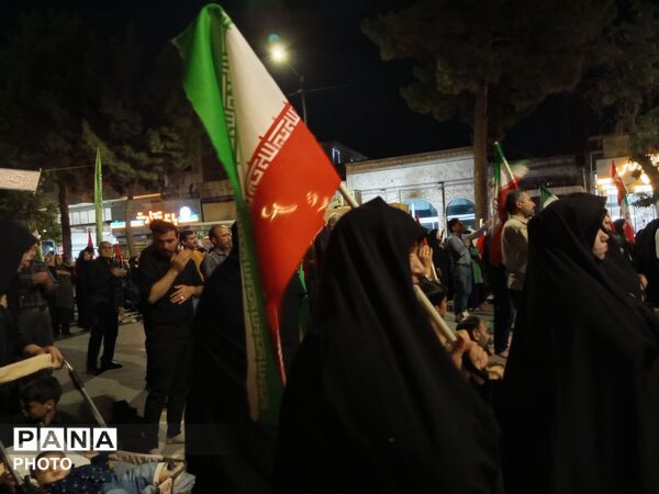 عزاداری امام حسین (ع)در صد و بیست و نهمین شب-۲