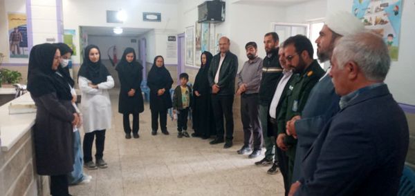 تقدیر امام جمعه سملقان از پرستاران شهر قاضی و شهر آوا 