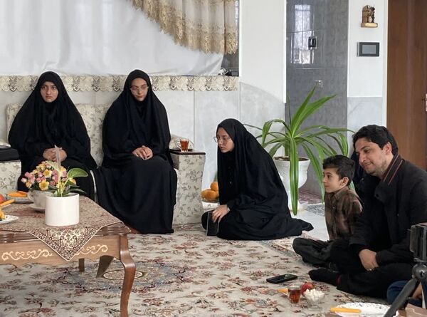 دیدار خبرنگاران پانا و بسیج رسانه شهرستان اردکان با خانواده شهید فتوحی