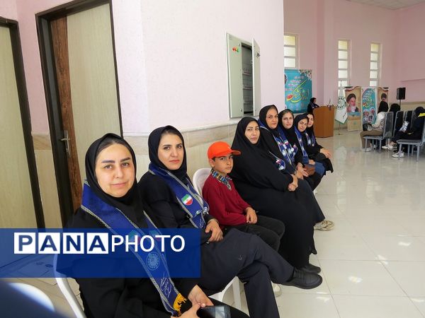 اردوی تمشک دختران بجنورد در اردوگاه شهید چمران 