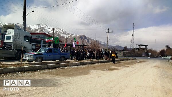 مردم روستای دزک؛ حضور همیشگی در صحنه
