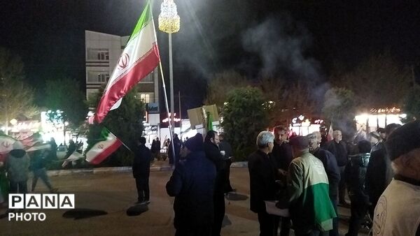 موکب عاشقان امام رضای نیشابور در سی و نهمین شب از اجتماعات مردمی 