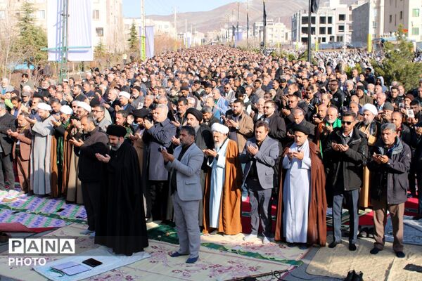 نماز عید سعید فطر در شهرستان پردیس