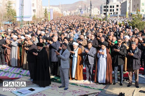 نماز عید سعید فطر در شهرستان پردیس