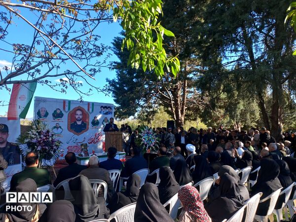 چهلم شهید علی ترکمن در ملایر
