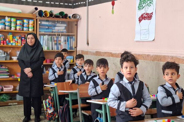 افتتاحیه طرح پژواک در کودکستان‌های قرچک