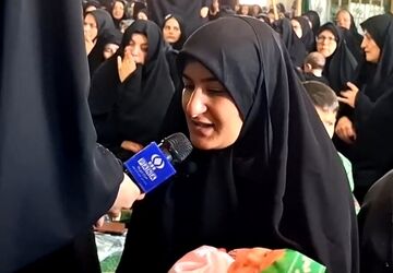 همایش شیرخوارگان حسینی،در محل مصلی المهدی شهر زیارتی رزوه