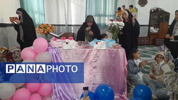 مراسم جشن دهه کرامت و استقبال از پرچم حرم رضوی در شهرستان‌فیروزکوه