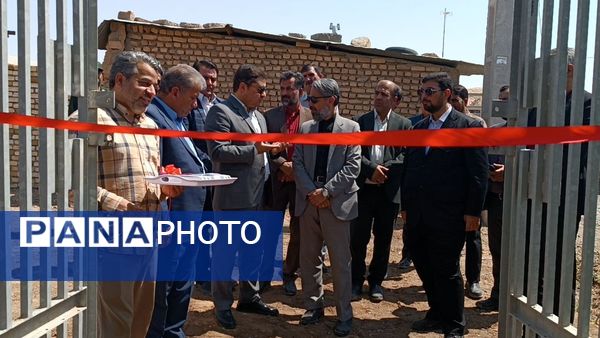 آیین افتتاحیه و کلنگ‌زنی پروژه‌های عمرانی در شهرستان خلیل آباد