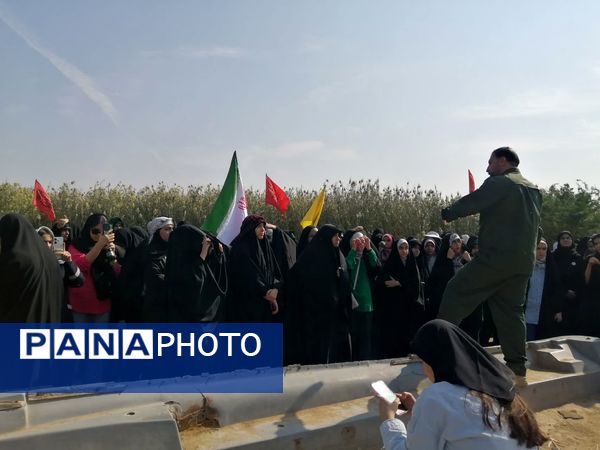 اردو راهیان نور دانش‌آموزان دختر منطقه ۱۸ پایتخت