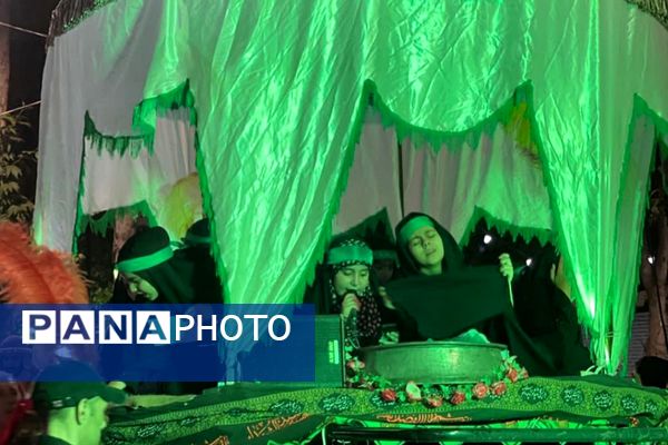 حرکت نمادین کاروان اسرای کربلا در دماوند