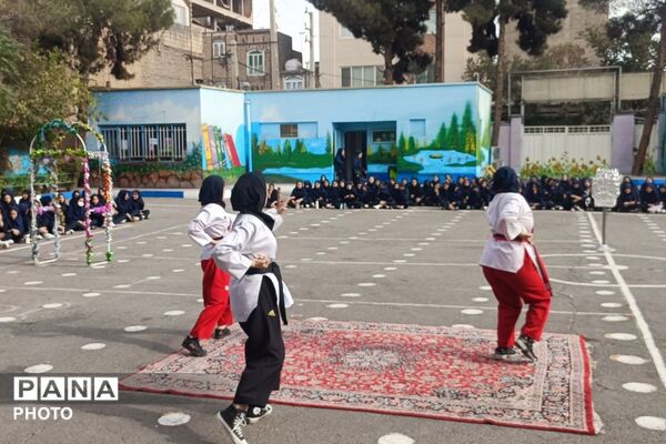 المپیاد ورزشی درون‌مدرسه‌ای؛ شور و نشاط در دبیرستان شهید بهرامی