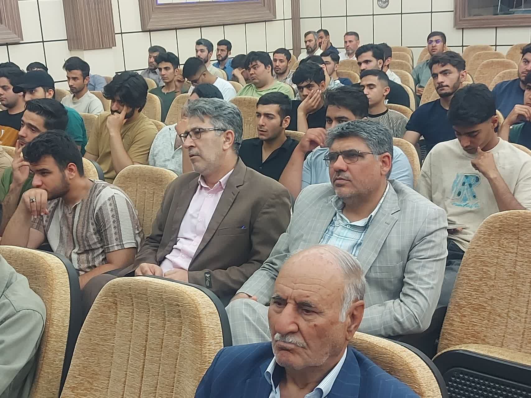 برگزاری چهارمین یادواره ۹ دانشجوی شهید شهرستان شیروان
