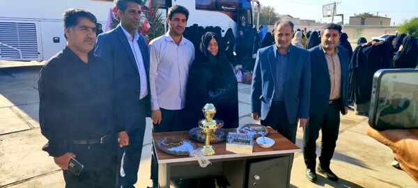 اعزام ۷۶ دانش‌آموز دختر فاریابی به مناطق عملیاتی جنوب کشور