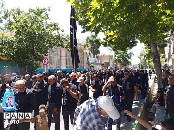 مراسم عزاداری هفتمین روز محرم حسینی به یاد شش ماهه کربلا