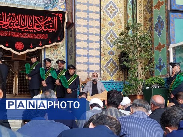 مراسم غبار روبی و زیارت ضریح مطهر سلطانعلی ابن امام محمد باقر (ع) در کربلای ایران 