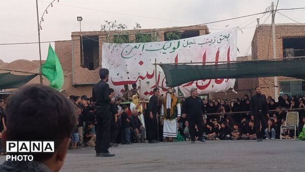 طنین فریاد «هل من ناصر» در میدان تعزیه
