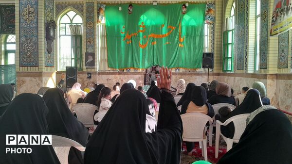 مراسم باشکوه عید غدیر، در امام زاده احمد محمود نظرآباد 