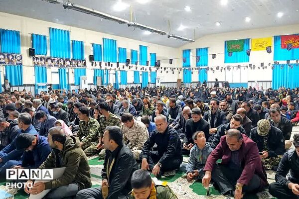 مراسم سوگواری شهادت رهبر معظم انقلاب اسلامی آیت الله امام خامنه‌ای (ره) در دیشموک