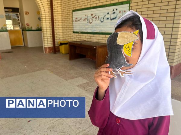 نمایش‌های خلاقانه دانش‌آموزان سیریک به‌مناسبت هفته کتاب