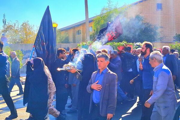 استقبال باشکوه از پیکر۶ شهید گمنام در شهرستان باشت