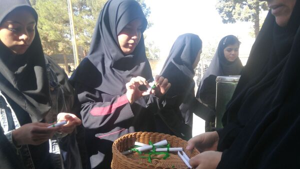 سه شنبه های مهدوی در دبیرستان دخترانه شهید مجید دهنوی نیشابور