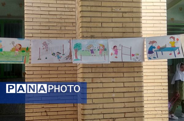 برگزاری المپیاد ورزشی درون مدرسه‌ای در حاجی‌آباد