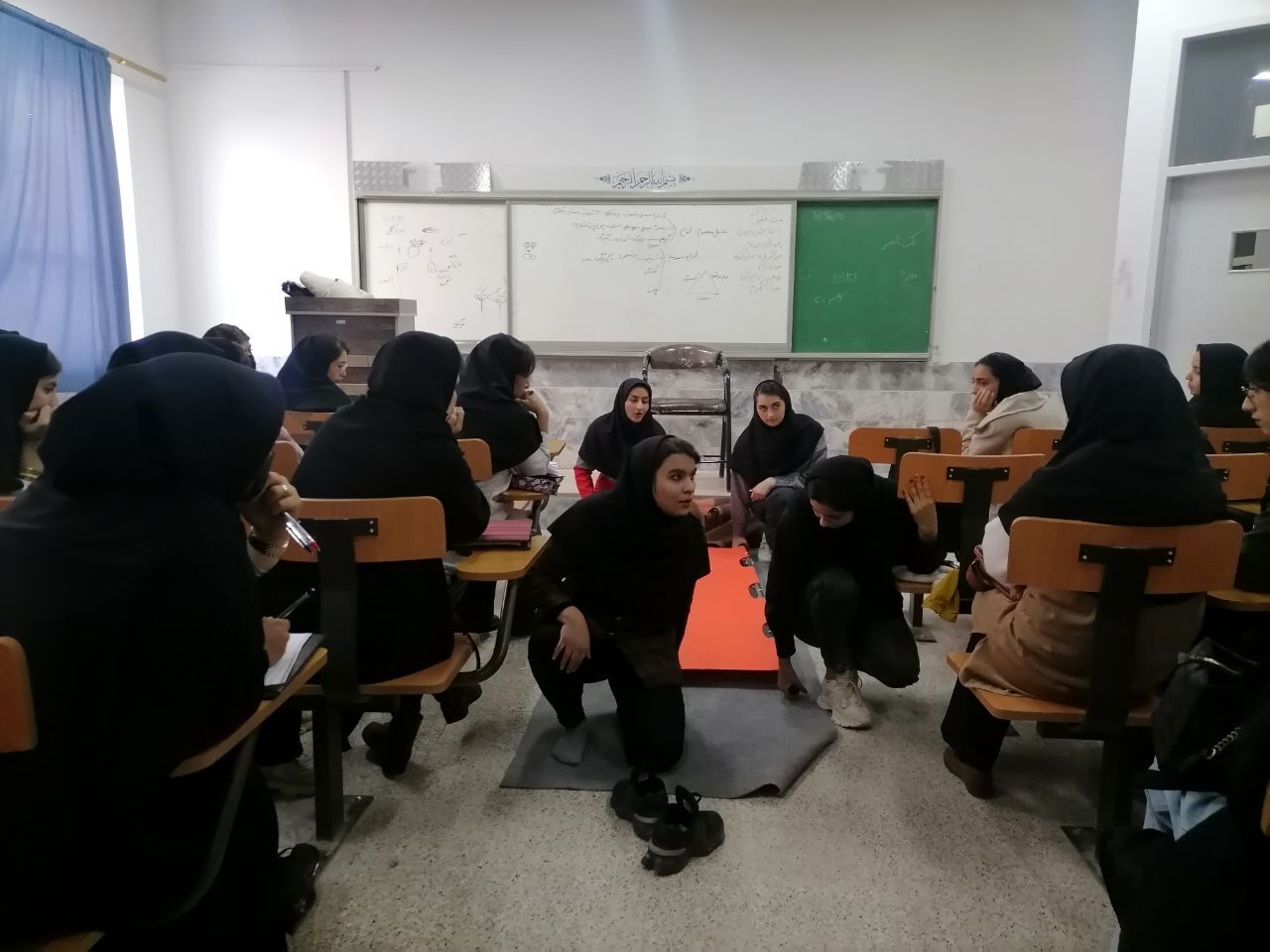 برگزاری دوره‌های مقدماتی هلال احمر در دانشگاه آزاد اسلامی شیروان